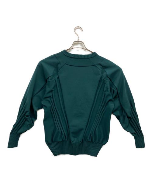 A-POC ABLE ISSEY MIYAKE（エイポック エイブル イッセイ ミヤケ）A-POC ABLE ISSEY MIYAKE (エイポック エイブル イッセイ ミヤケ) TYPE-K 001プルオーバーニット グリーン サイズ:SIZE1の古着・服飾アイテム