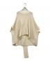 ISSEY MIYAKE（イッセイミヤケ）の古着「ポンチョニット」｜アイボリー