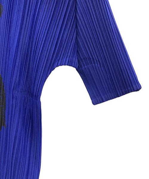 ISSEY MIYAKE（イッセイミヤケ）ISSEY MIYAKE (イッセイミヤケ) ブラウス DAWN BLUE サイズ:2の古着・服飾アイテム