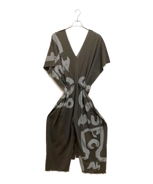 ISSEY MIYAKE（イッセイミヤケ）ISSEY MIYAKE (イッセイミヤケ) オールインワン グレー サイズ:2の古着・服飾アイテム