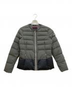 TATRASタトラス）の古着「ナイロンウール切替ダウンジャケット」｜グレー