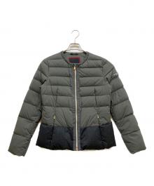TATRAS（タトラス）の古着「ナイロンウール切替ダウンジャケット」｜グレー