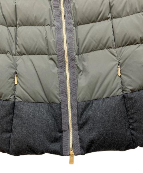 TATRAS（タトラス）TATRAS (タトラス) ナイロンウール切替ダウンジャケット グレー サイズ:3の古着・服飾アイテム