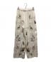 TODAYFUL (トゥデイフル) Embroidery Patchwork Trousers ベージュ サイズ:38：18000円
