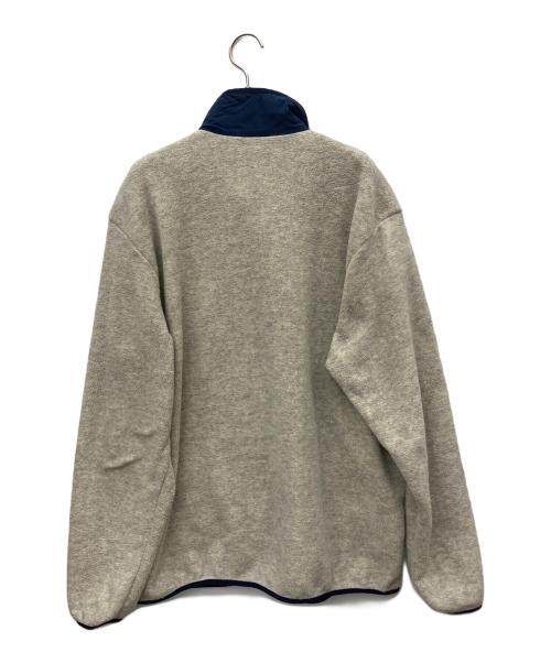 Patagonia（パタゴニア）Patagonia (パタゴニア) シンチラ・ジャケット アイボリー×ネイビー サイズ:Lの古着・服飾アイテム