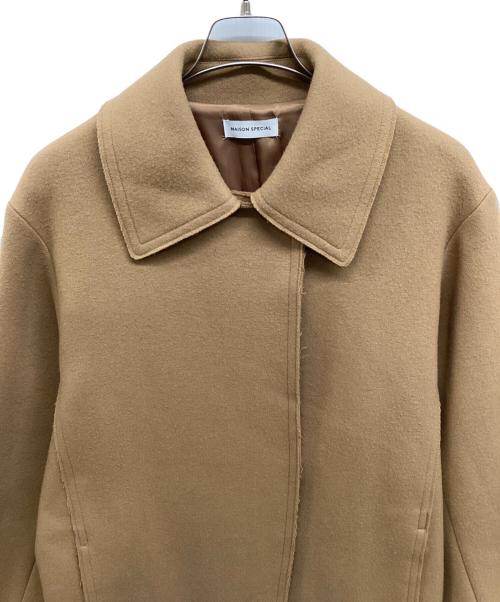 MAISON SPECIAL（メゾンスペシャル）MAISON SPECIAL (メゾンスペシャル) Low Edge Coat ベージュ サイズ:Freeの古着・服飾アイテム
