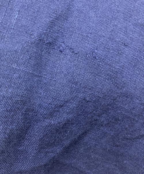 nop de nod（ノップドゥノッド）nop de nod (ノップドゥノッド) リネンパネルチェックパンツ ネイビー サイズ:Mの古着・服飾アイテム