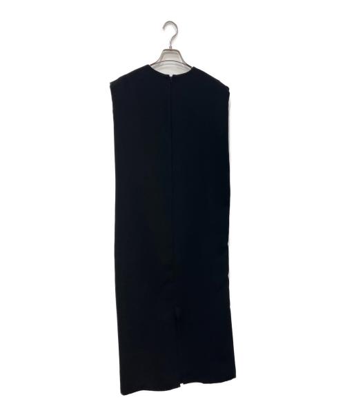 UNITED ARROWS（ユナイテッドアローズ）UNITED ARROWS (ユナイテッドアローズ) COMFY ドロスト フレンチスリーブ ワンピース ブラック サイズ:38の古着・服飾アイテム