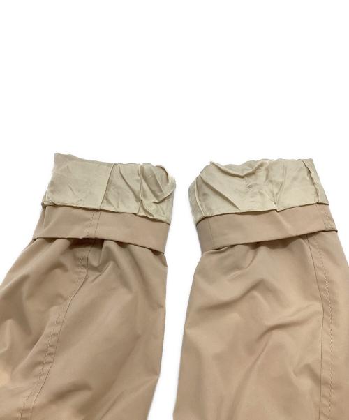 BORDERS at BALCONY（ボーダーズアットバルコニー）BORDERS at BALCONY (ボーダーズアットバルコニー) TIERED COAT ティアードコート　BD2111-3A-18 ベージュ サイズ:36の古着・服飾アイテム