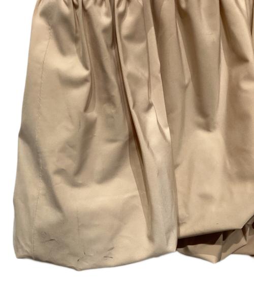 BORDERS at BALCONY（ボーダーズアットバルコニー）BORDERS at BALCONY (ボーダーズアットバルコニー) TIERED COAT ティアードコート　BD2111-3A-18 ベージュ サイズ:36の古着・服飾アイテム