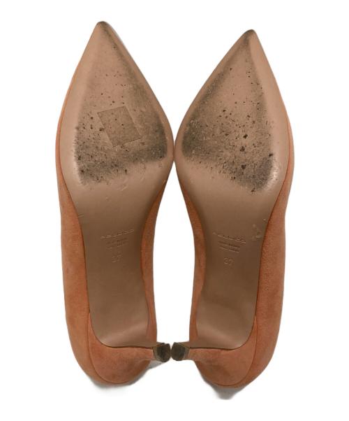 PELLICO（ペリーコ）PELLICO (ペリーコ) スウェードヒールパンプス ピンク サイズ:37の古着・服飾アイテム