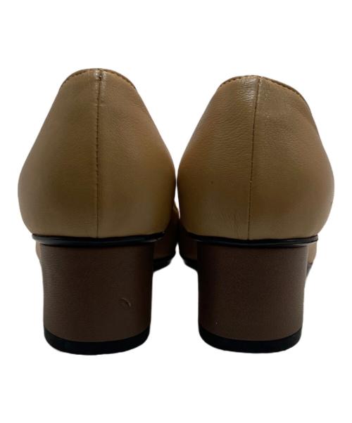 FABIO RUSCONI（ファビオルスコーニ）FABIO RUSCONI (ファビオルスコーニ) ヒールパンプス ブラウン サイズ:36の古着・服飾アイテム