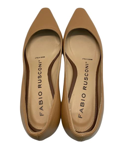 FABIO RUSCONI（ファビオルスコーニ）FABIO RUSCONI (ファビオルスコーニ) ヒールパンプス ブラウン サイズ:36の古着・服飾アイテム