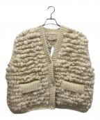 MAYDI×BIOTOPマイディ×ビオトープ）の古着「ニットベスト」｜ベージュ