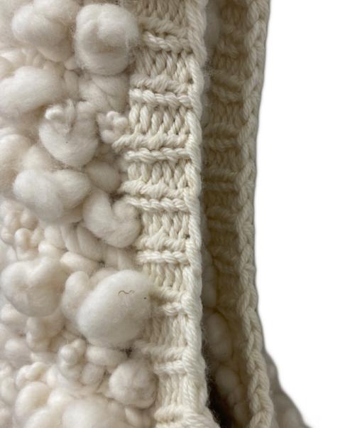 MAYDI（マイディ）MAYDI (マイディ) BIOTOP (ビオトープ) ニットベスト ベージュ サイズ:Sの古着・服飾アイテム