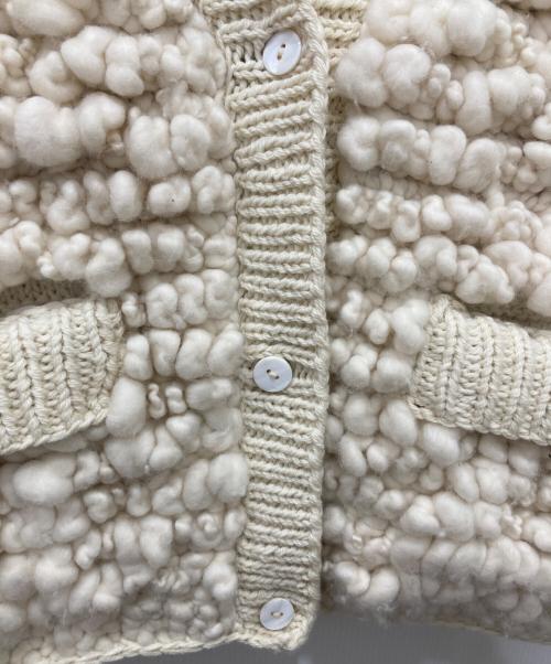 MAYDI（マイディ）MAYDI (マイディ) BIOTOP (ビオトープ) ニットベスト ベージュ サイズ:Sの古着・服飾アイテム