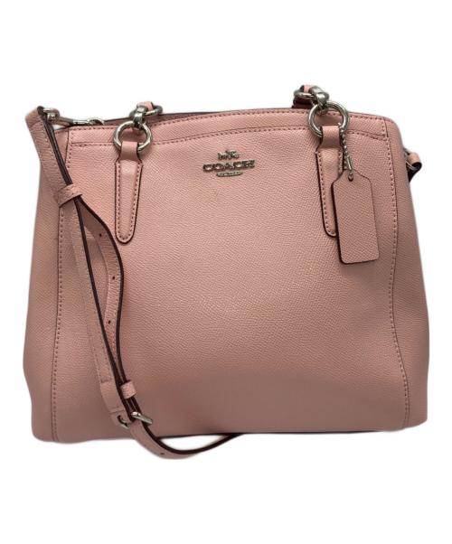 COACH（コーチ）COACH (コーチ) 2WAYバッグ ピンクの古着・服飾アイテム