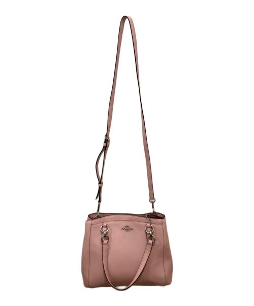 COACH（コーチ）COACH (コーチ) 2WAYバッグ ピンクの古着・服飾アイテム