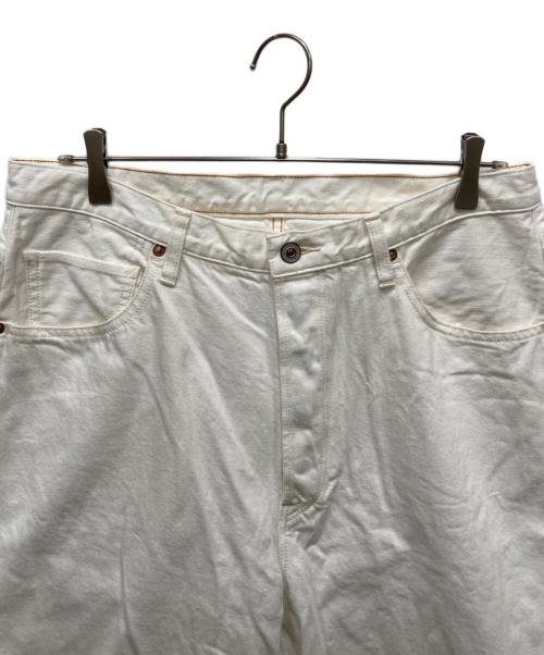 journal standard luxe（ジャーナルスタンダード ラックス）journal standard luxe (ジャーナルスタンダード ラックス) オールドホワイトデニム ザック5PKパンツ ホワイト サイズ:Lの古着・服飾アイテム