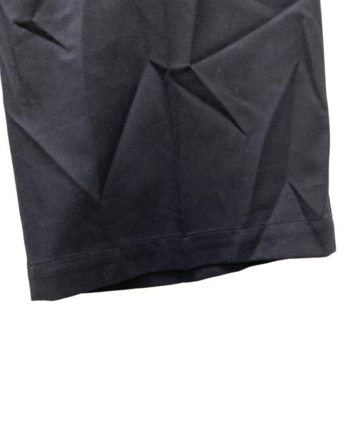 MAISON SPECIAL（メゾンスペシャル）MAISON SPECIAL (メゾンスペシャル) Wool Mix Continuous Tow-Tuck Wide Pants/ウールミックスコンティニュアスツータックワイドパンツ ネイビーの古着・服飾アイテム