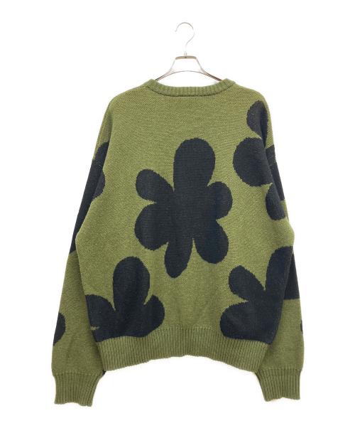 PAM（パム）PAM (パム) SHADOW CAST KNIT オリーブ サイズ:SIZE Lの古着・服飾アイテム
