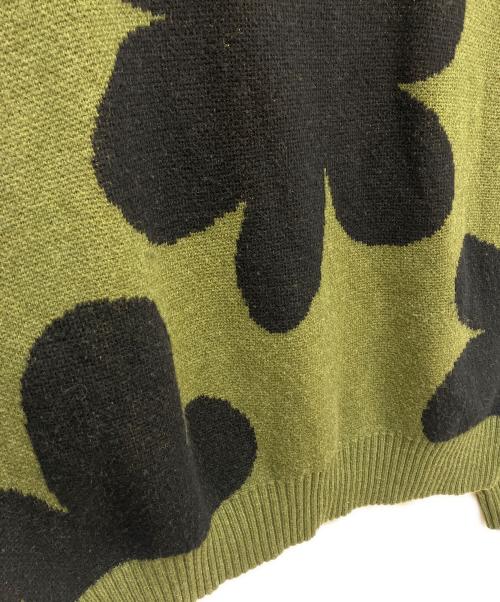 PAM（パム）PAM (パム) SHADOW CAST KNIT オリーブ サイズ:SIZE Lの古着・服飾アイテム