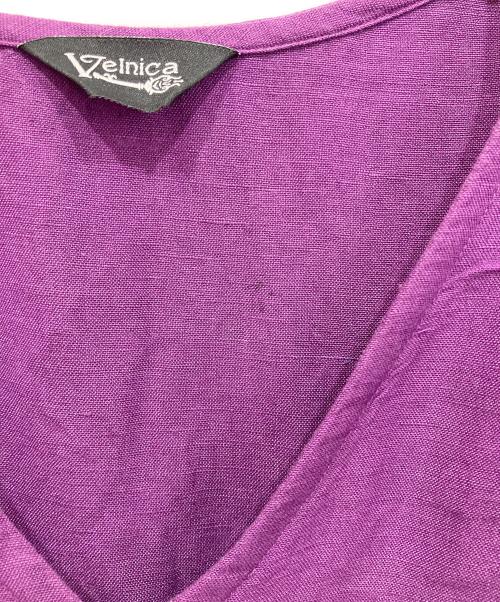 Velnica（ヴェルニカ）Velnica (ヴェルニカ) バックタッセルワンピース パープル サイズ:freeの古着・服飾アイテム