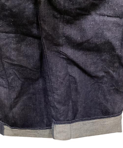 BIOTOP（ビオトープ）BIOTOP (ビオトープ) ハイツイストデニムスラックス インディゴ サイズ:Mの古着・服飾アイテム