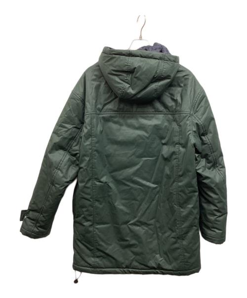 maison kitsune（メゾンキツネ）MAISON KITSUNE (メゾンキツネ) モッズコート グリーン サイズ:Ｍの古着・服飾アイテム