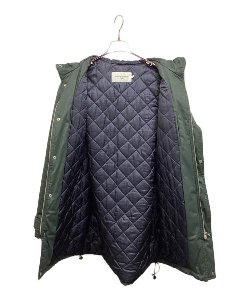 maison kitsune（メゾンキツネ）MAISON KITSUNE (メゾンキツネ) モッズコート グリーン サイズ:Ｍの古着・服飾アイテム