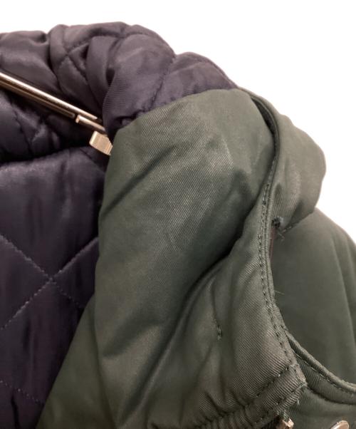 maison kitsune（メゾンキツネ）MAISON KITSUNE (メゾンキツネ) モッズコート グリーン サイズ:Ｍの古着・服飾アイテム