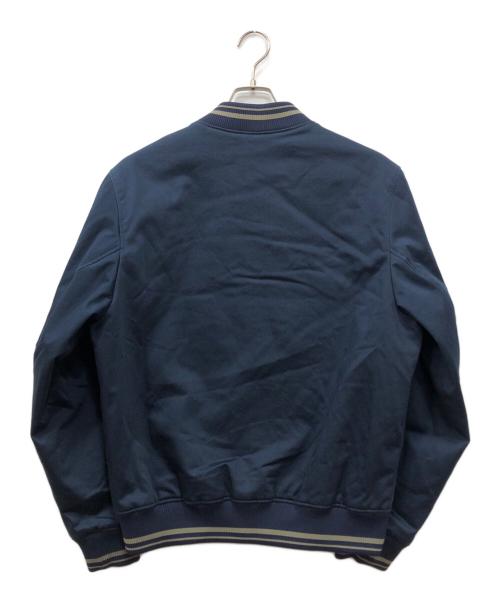 maison kitsune（メゾンキツネ）MAISON KITSUNE (メゾンキツネ) TEDDY BLOUSON ネイビー サイズ:下記参照の古着・服飾アイテム