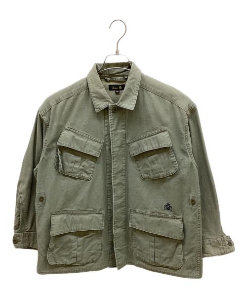 DRAWER（ドゥロワー）Drawer (ドゥロワー) コットンミリタリージャケット オリーブ サイズ:38の古着・服飾アイテム
