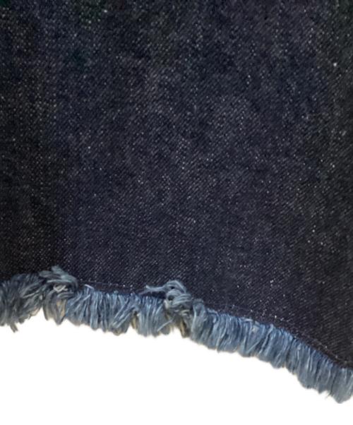 ENDRECHERI ZOZO（エンドレ チェリー ゾゾ）ENDRECHERI ZOZO (エンドレ チェリー ゾゾ) フリンジデニムパンツ インディゴ サイズ:Mの古着・服飾アイテム
