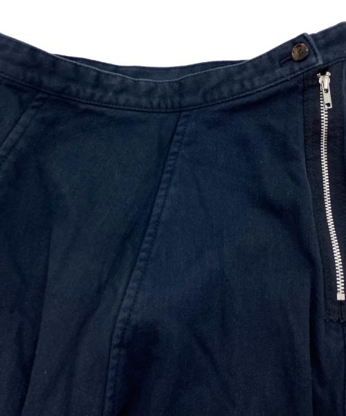 tricot COMME des GARCONS（トリココムデギャルソン）tricot COMME des GARCONS (トリココムデギャルソン) フレアスカート ネイビー サイズ:Mの古着・服飾アイテム