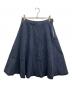 tricot COMME des GARCONS（トリココムデギャルソン）の古着「フレアスカート」｜ネイビー