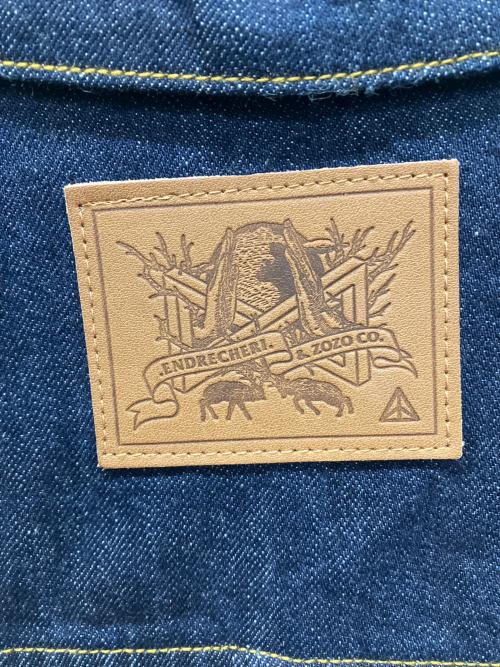 ENDRECHERI ZOZO（エンドレ チェリー ゾゾ）ENDRECHERI ZOZO (エンドレ チェリー ゾゾ) I Knew Denime Jacket インディゴ サイズ:Mの古着・服飾アイテム