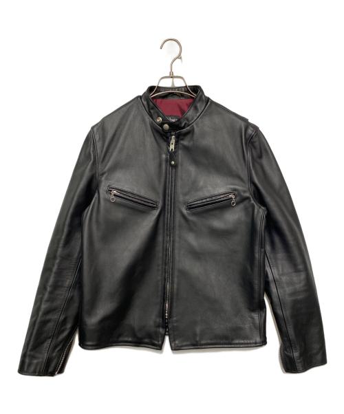 Schott（ショット）Schott (ショット) 641XXシングルライダースジャケット ブラック サイズ:38の古着・服飾アイテム