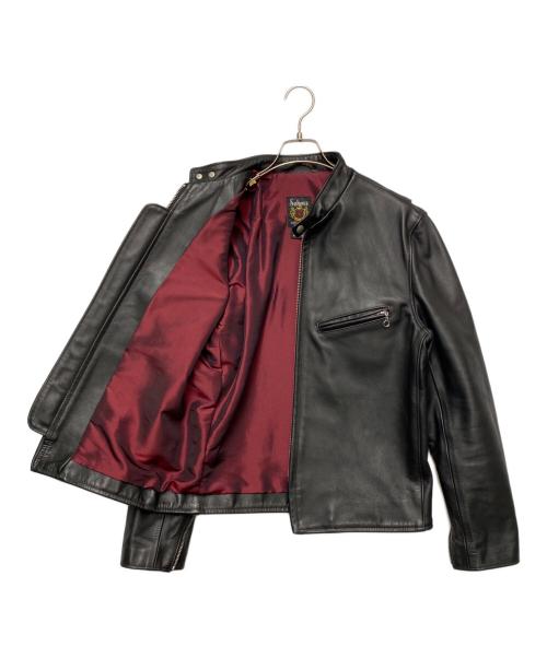Schott（ショット）Schott (ショット) 641XXシングルライダースジャケット ブラック サイズ:38の古着・服飾アイテム