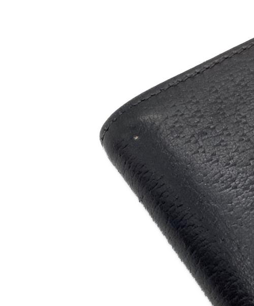 GUCCI（グッチ）GUCCI (グッチ) GGマトラッセ　ホースビット 2つ折り財布 ブラックの古着・服飾アイテム