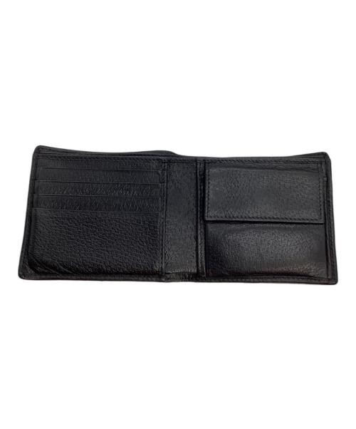 GUCCI（グッチ）GUCCI (グッチ) GGマトラッセ　ホースビット 2つ折り財布 ブラックの古着・服飾アイテム