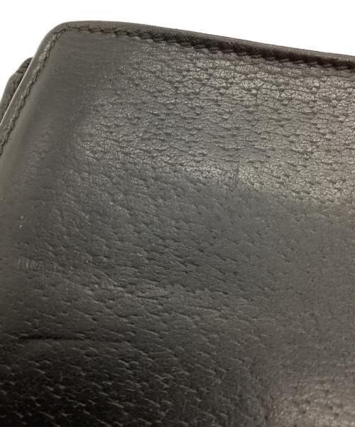 GUCCI（グッチ）GUCCI (グッチ) GGマトラッセ　ホースビット 2つ折り財布 ブラックの古着・服飾アイテム