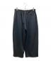 FORSOMEONE (フォーサムワン) WIDE TRACK PANTS ブラック サイズ:48：6000円