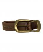 HENDER SCHEMEエンダースキーマ）の古着「Settlers belt 35mm」｜ブラウン