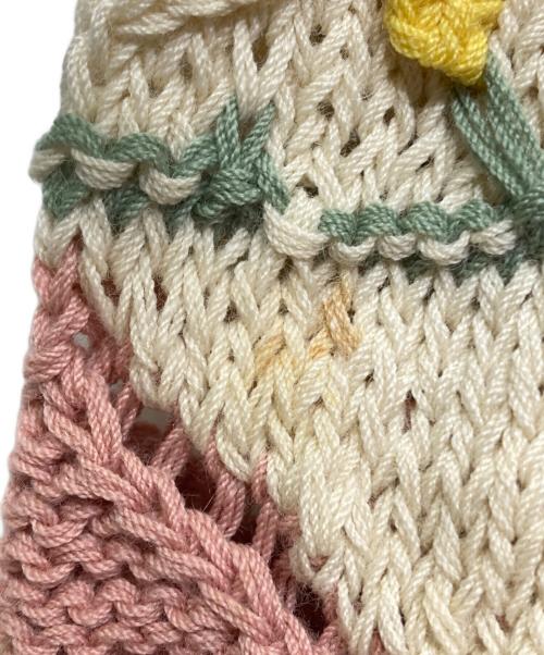 PINK HOUSE（ピンクハウス）PINK HOUSE (ピンクハウス) 花モチーフカーディガン マルチカラー サイズ:-の古着・服飾アイテム