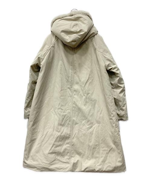 YONFA（ヨンファ）YONFA (ヨンファ) パデットファーコート ベージュ サイズ:Sの古着・服飾アイテム