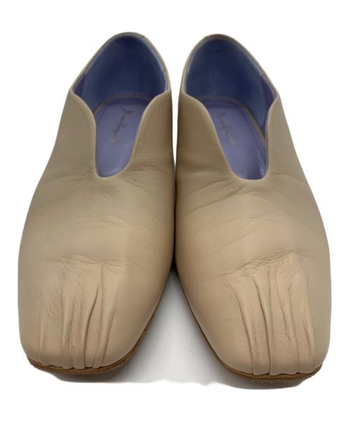 Mame Kurogouchi（マメクロゴウチ）mame kurogouchi (マメクロゴウチ) パンプス ベージュ サイズ:22 1/2の古着・服飾アイテム