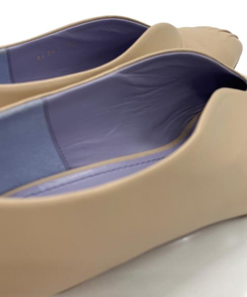 Mame Kurogouchi（マメクロゴウチ）mame kurogouchi (マメクロゴウチ) パンプス ベージュ サイズ:22 1/2の古着・服飾アイテム