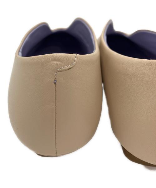 Mame Kurogouchi（マメクロゴウチ）mame kurogouchi (マメクロゴウチ) パンプス ベージュ サイズ:22 1/2の古着・服飾アイテム