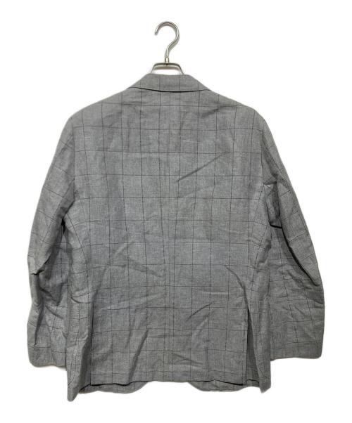 BOGLIOLI（ボリオリ）BOGLIOLI (ボリオリ) DOVER コットンリネン 3Bジャケット グレー サイズ:50の古着・服飾アイテム